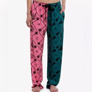 Unisex Wicked Elphaba & Glinda Split Pajama Pants Hot‎ Topic Wizard Of Oz